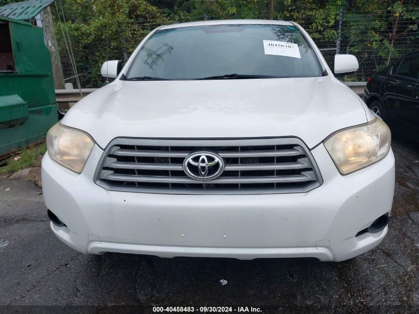 2008 Toyota Highlander VIN: JTEES41A182016217 Lot: 40458483