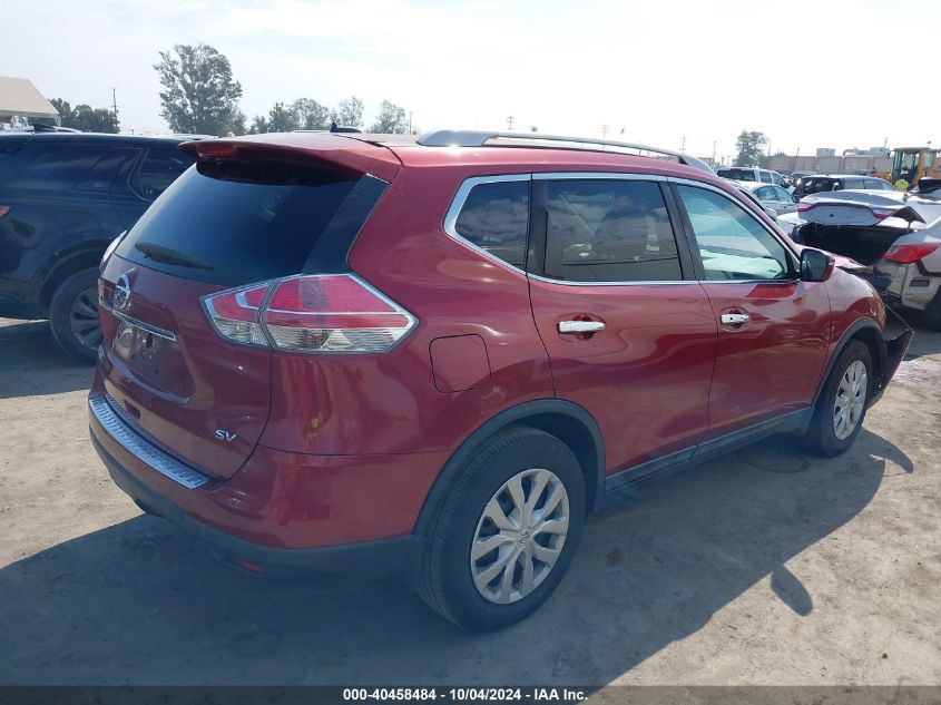 5N1AT2MN7GC883287 2016 Nissan Rogue Sv