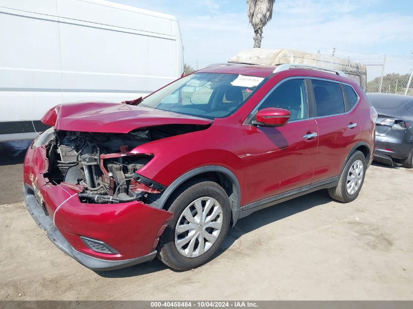 5N1AT2MN7GC883287 2016 NISSAN ROGUE - Image 2