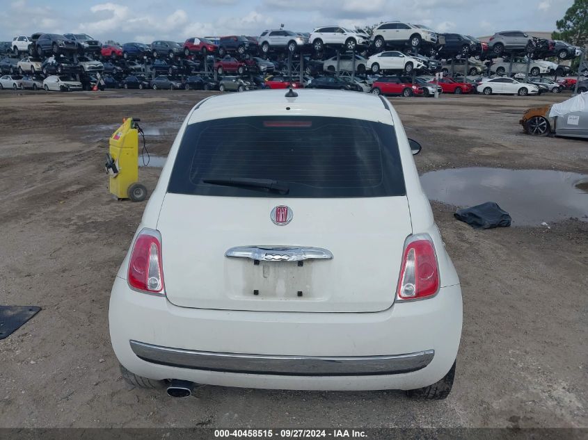 2015 Fiat 500 1957 Edition VIN: 3C3CFFCR5FT570701 Lot: 40458515