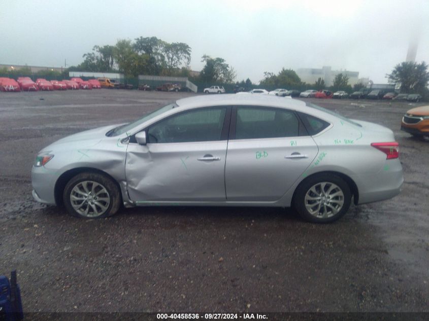 2019 Nissan Sentra Sv VIN: 3N1AB7AP6KY285382 Lot: 40458536