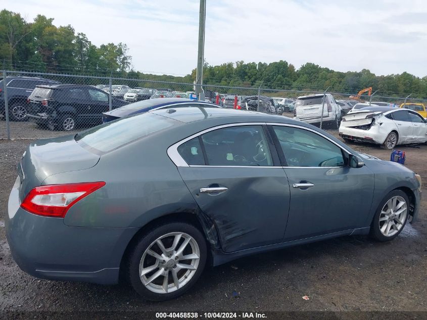 2011 Nissan Maxima 3.5 Sv VIN: 1N4AA5AP1BC861334 Lot: 40458538