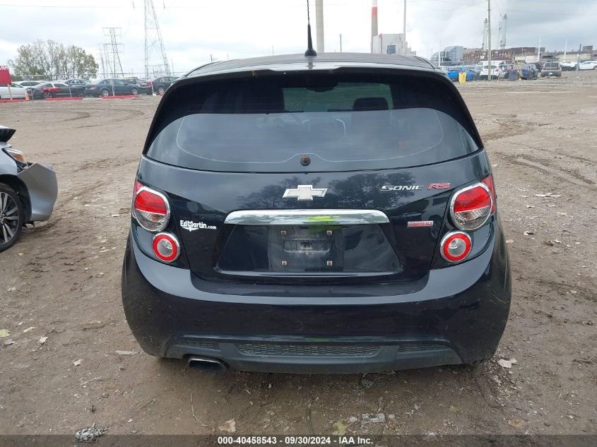 1G1JG6SB9D4230094 2013 Chevrolet Sonic Rs Auto