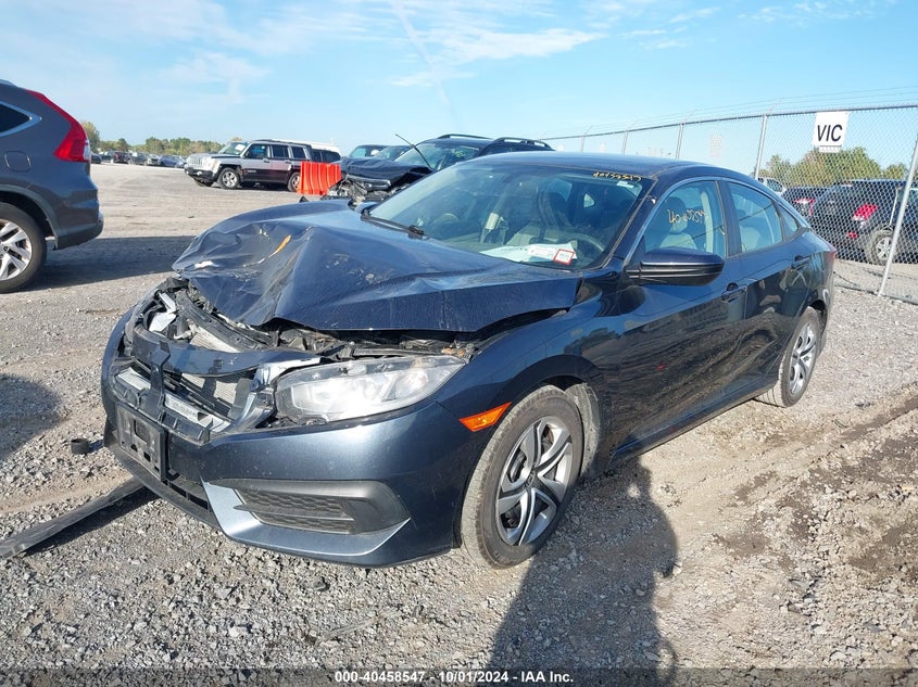 VIN 19XFC2F51HE209640 2017 HONDA CIVIC LX
