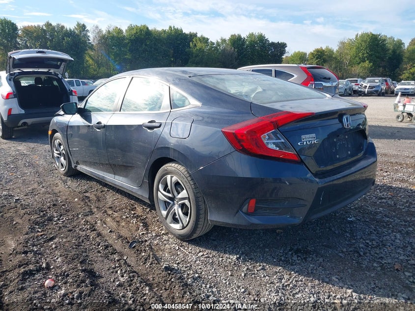 VIN 19XFC2F51HE209640 2017 HONDA CIVIC LX