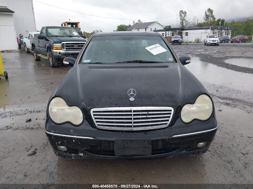 2002 Mercedes-Benz C 240 VIN: WDBRF61J32F291169 Lot: 40458570