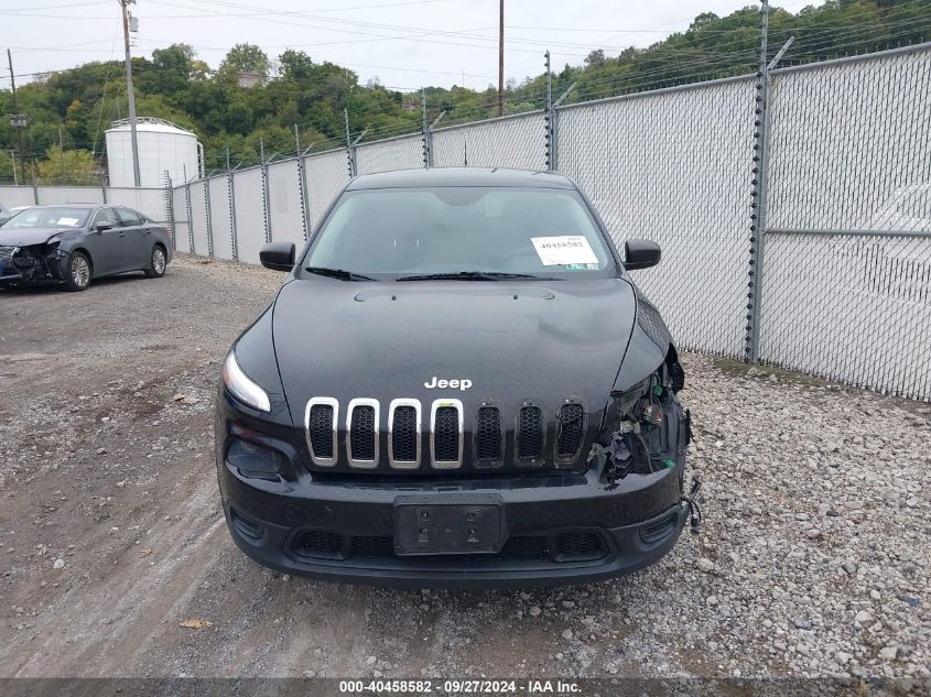 2014 Jeep Cherokee Sport VIN: 1C4PJMAB7EW273153 Lot: 40458582