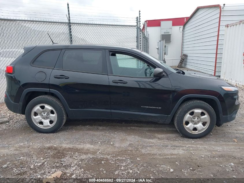 2014 Jeep Cherokee Sport VIN: 1C4PJMAB7EW273153 Lot: 40458582