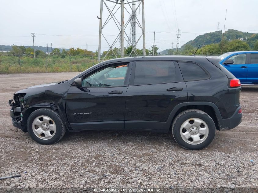 2014 Jeep Cherokee Sport VIN: 1C4PJMAB7EW273153 Lot: 40458582