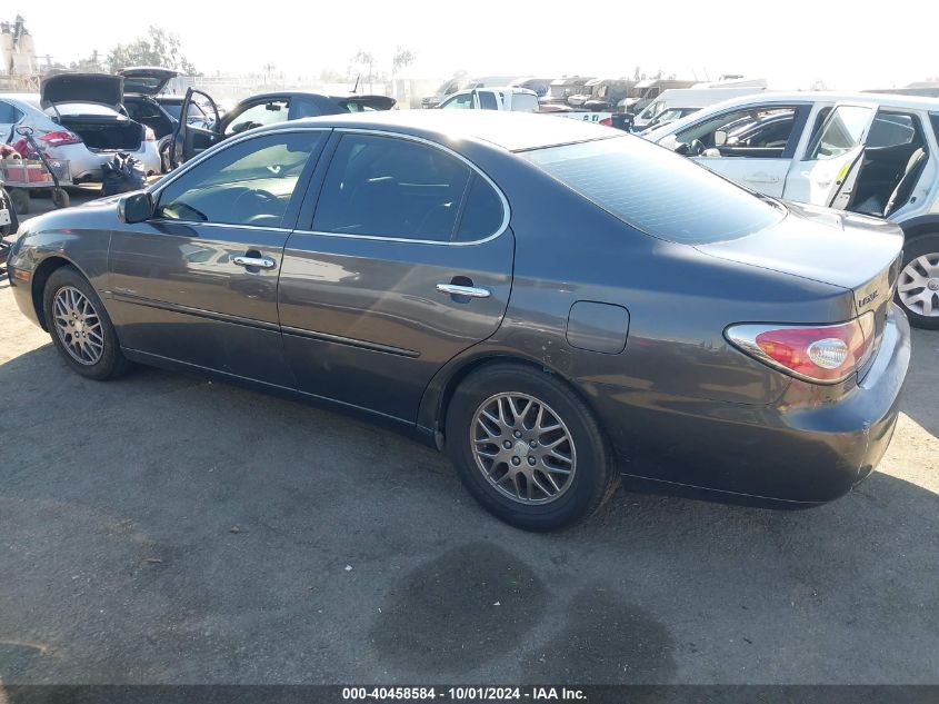 2004 Lexus Es 330 VIN: JTHBA30G745045772 Lot: 40458584