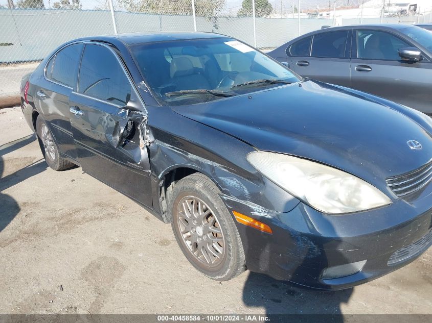 2004 Lexus Es 330 VIN: JTHBA30G745045772 Lot: 40458584