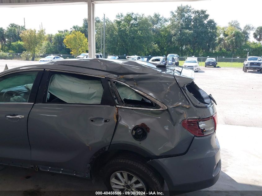 2020 Kia Sorento 3.3L Lx VIN: 5XYPGDA55LG621826 Lot: 40458586