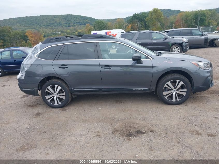 2018 Subaru Outback 2.5I Limited VIN: 4S4BSANCXJ3344569 Lot: 40458597