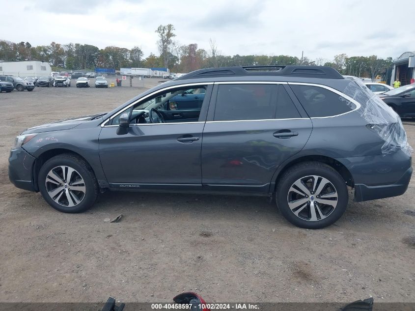 2018 Subaru Outback 2.5I Limited VIN: 4S4BSANCXJ3344569 Lot: 40458597