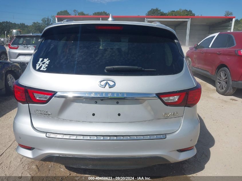 2017 Infiniti Qx60 VIN: 5N1DL0MN0HC552909 Lot: 40458623