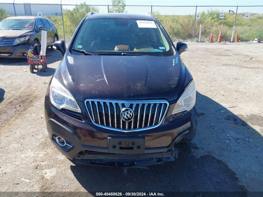 2014 Buick Encore VIN: KL4CJCSB8EB590741 Lot: 40458626