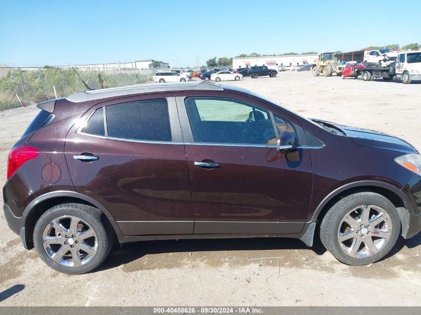 2014 Buick Encore VIN: KL4CJCSB8EB590741 Lot: 40458626