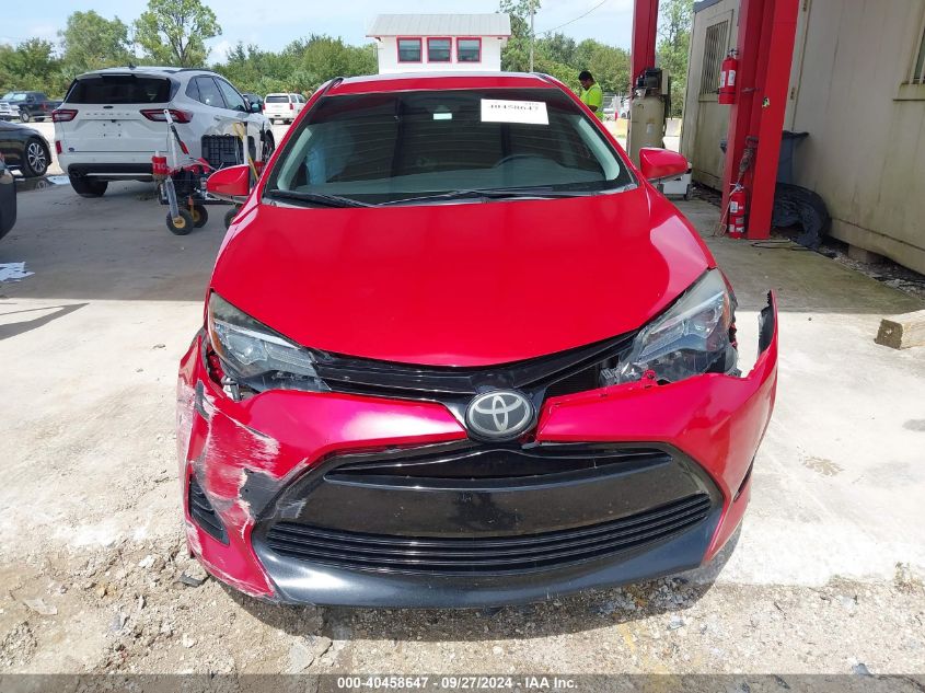 2018 Toyota Corolla Le VIN: 5YFBURHE5JP820647 Lot: 40458647