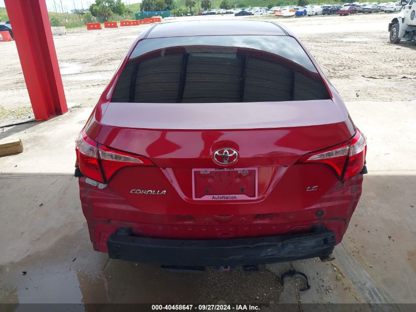 2018 Toyota Corolla Le VIN: 5YFBURHE5JP820647 Lot: 40458647