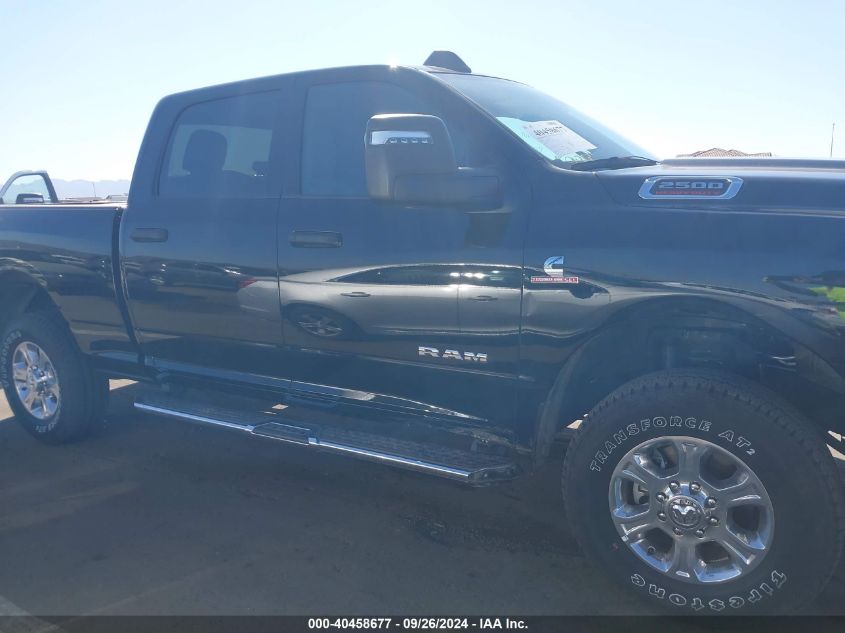 2024 Ram 2500 Big Horn 4X4 6'4 Box VIN: 3C6UR5DLXRG336294 Lot: 40458677