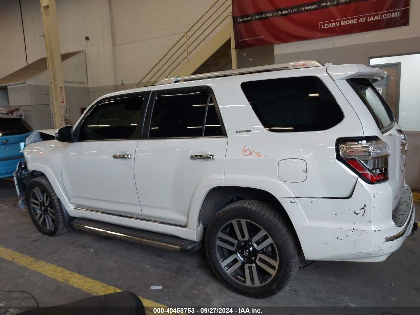 2022 Toyota 4Runner Limited VIN: JTEKU5JR0N6017873 Lot: 40458753