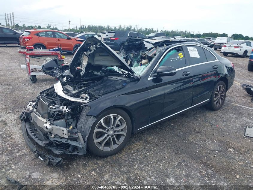 55SWF4JB4GU105960 2016 MERCEDES-BENZ C CLASS - Image 2