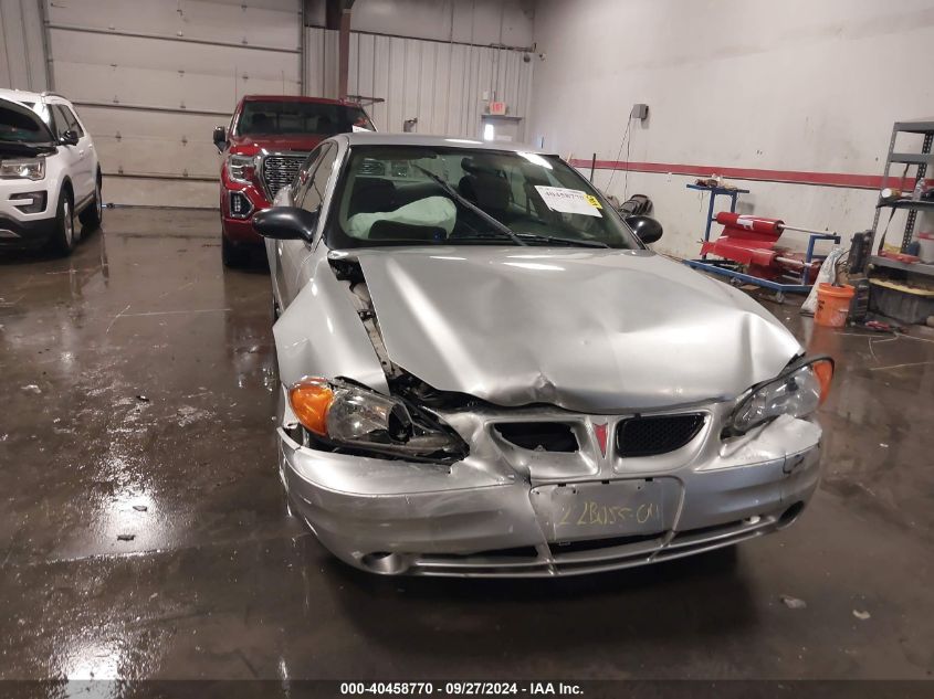 2004 Pontiac Grand Am Se VIN: 1G2NE52F54M562260 Lot: 40458770