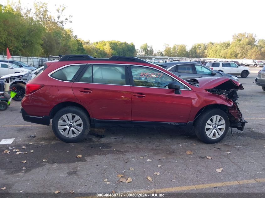 2019 Subaru Outback 2.5I VIN: 4S4BSABC6K3279760 Lot: 40458777