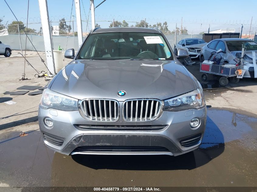 2015 BMW X3 xDrive28I VIN: 5UXWX9C56F0D62278 Lot: 40458779