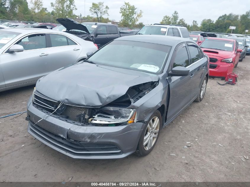 2017 Volkswagen Jetta 1.4T S VIN: 3VW167AJ5HM405022 Lot: 40458784