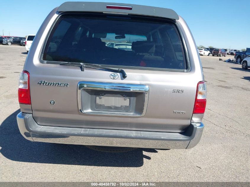 2002 Toyota 4Runner Sr5 V6 VIN: JT3GN86R520253021 Lot: 40458792