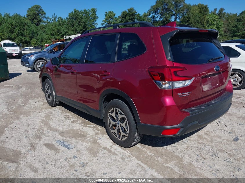 VIN JF2SKAJCXMH452709 2021 SUBARU FORESTER PREMIUM