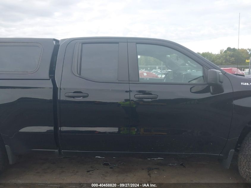 2021 Chevrolet Silverado 1500 4Wd Double Cab Standard Bed Custom VIN: 1GCRYBEH0MZ182102 Lot: 40458820