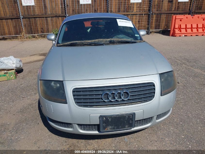 2000 Audi Tt VIN: TRUTC28N8Y1002624 Lot: 40458824