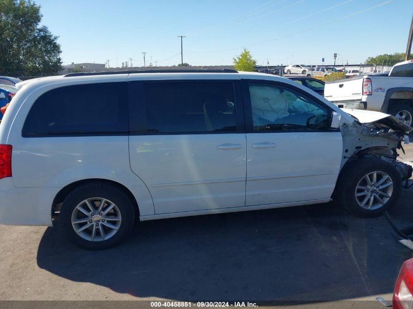 2016 Dodge Grand Caravan Sxt VIN: 2C4RDGCG9GR273774 Lot: 40458851