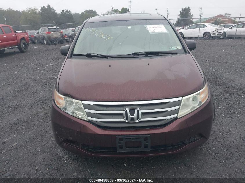 2012 Honda Odyssey Ex-L VIN: 5FNRL5H68CB137584 Lot: 40458859