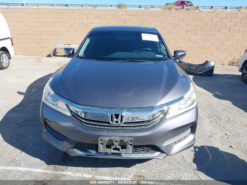 1HGCR2F3XGA114609 2016 Honda Accord Lx