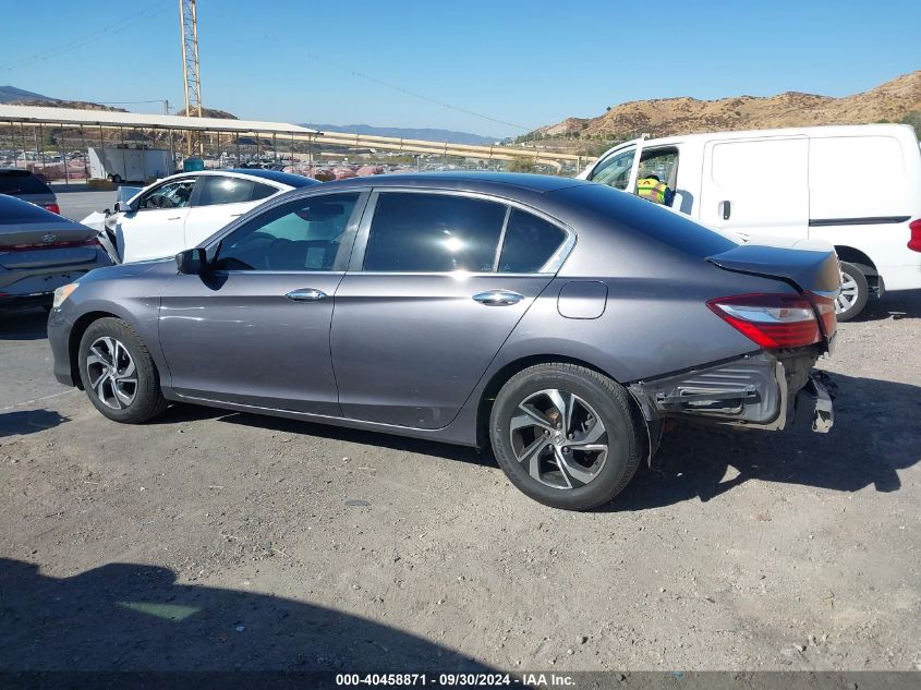 1HGCR2F3XGA114609 2016 Honda Accord Lx