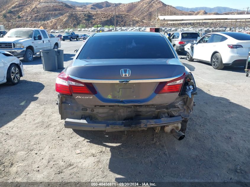 1HGCR2F3XGA114609 2016 Honda Accord Lx