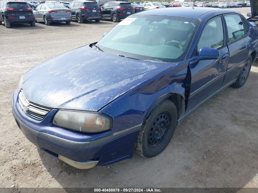 2005 Chevrolet Impala VIN: 2G1WF52E459237420 Lot: 40458878