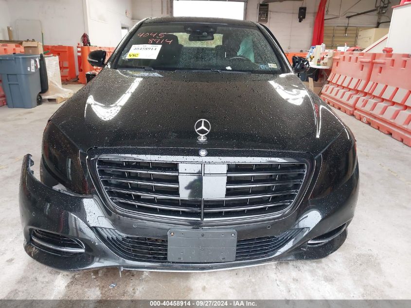 2015 Mercedes-Benz S 550 4Matic VIN: WDDUG8FB6FA170523 Lot: 40458914