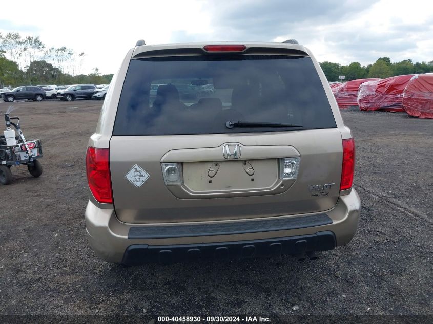 2005 Honda Pilot Ex VIN: 5FNYF18425B019009 Lot: 40458930