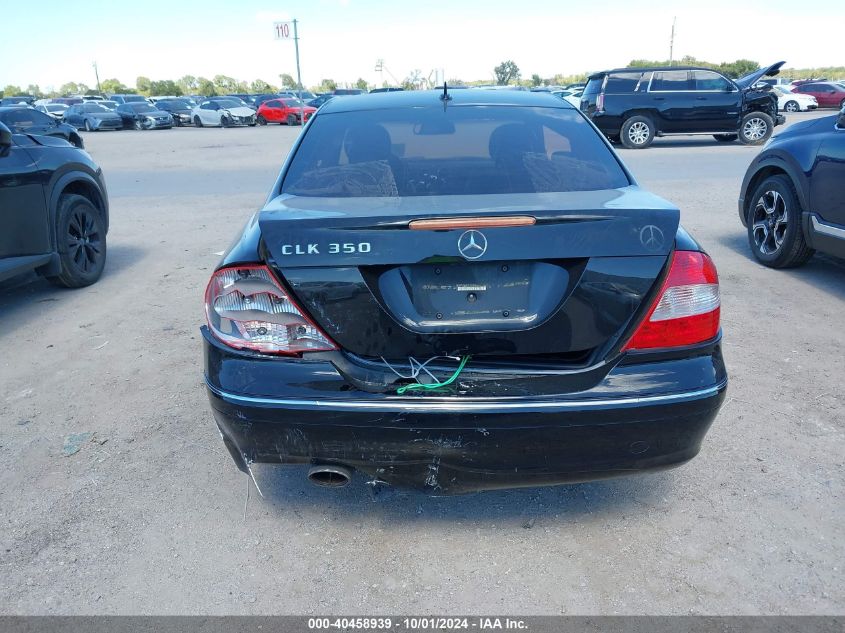 2007 Mercedes-Benz Clk 350 VIN: WDBTJ56HX7F212091 Lot: 40458939