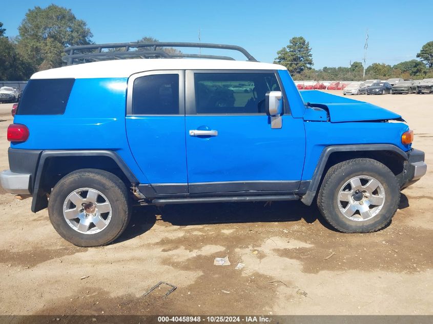 2007 Toyota Fj Cruiser VIN: JTEBU11F470076347 Lot: 40458948