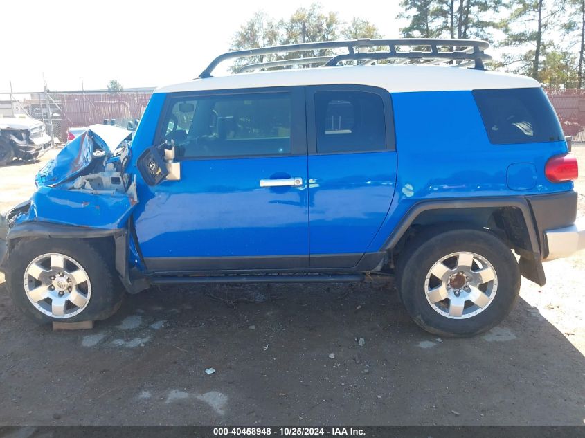 2007 Toyota Fj Cruiser VIN: JTEBU11F470076347 Lot: 40458948