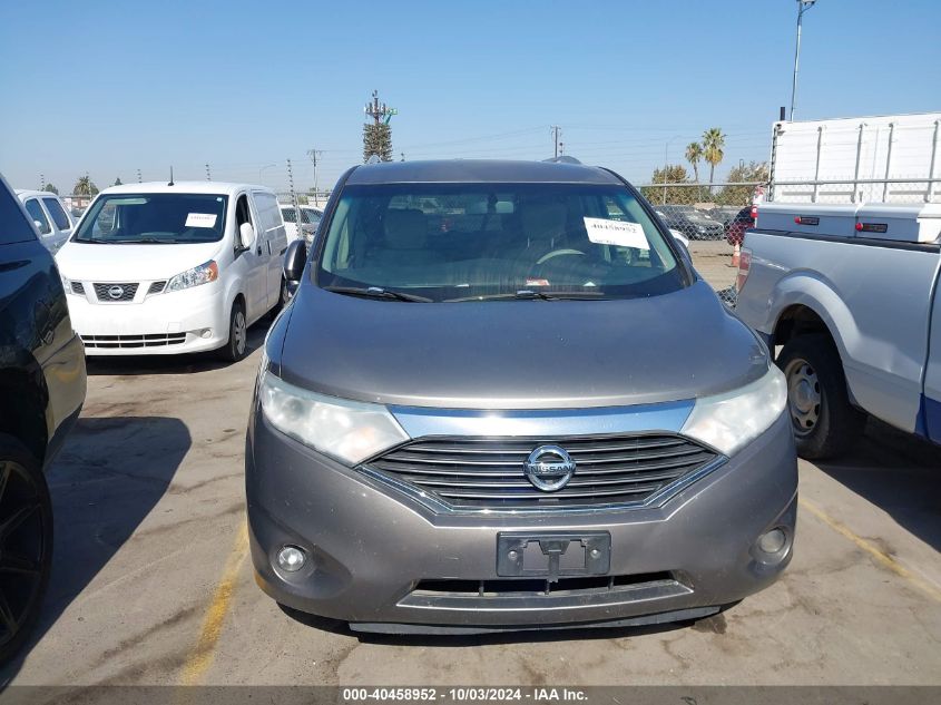 2016 Nissan Quest Platinum/S/Sl/Sv VIN: JN8AE2KP7G9152735 Lot: 40458952