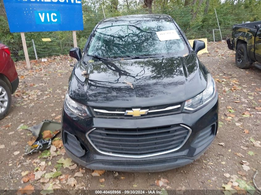 2018 Chevrolet Trax Ls VIN: 3GNCJKSB6JL245451 Lot: 40458956