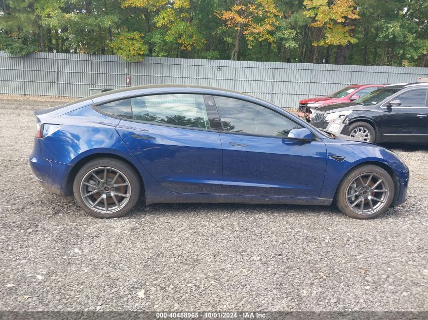 2021 Tesla Model 3 Long Range Dual Motor All-Wheel Drive VIN: 5YJ3E1EB9MF855446 Lot: 40458965