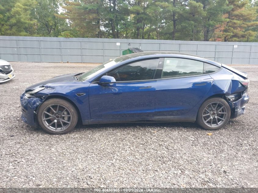 2021 Tesla Model 3 Long Range Dual Motor All-Wheel Drive VIN: 5YJ3E1EB9MF855446 Lot: 40458965