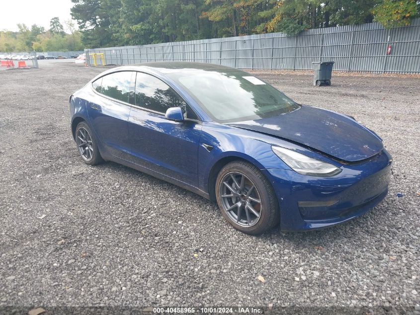 5YJ3E1EB9MF855446 2021 TESLA MODEL 3 - Image 1